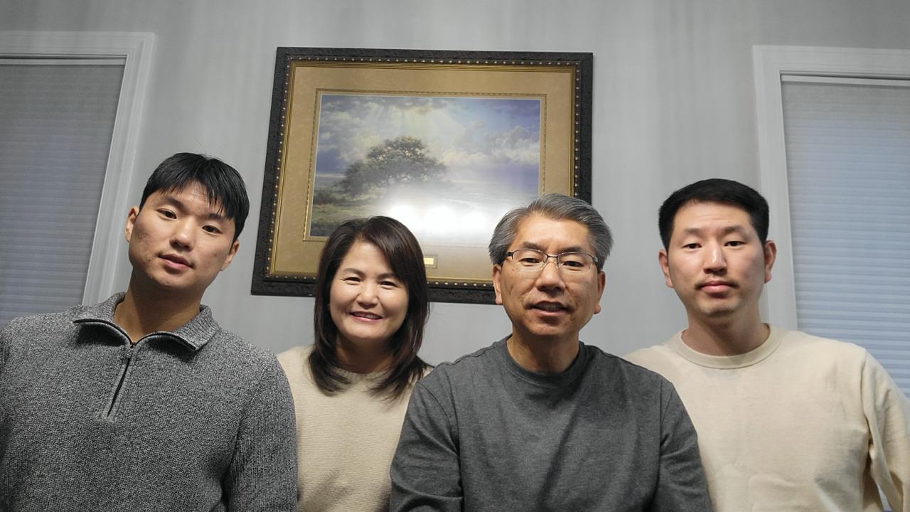 Matthew and Sarah with Family